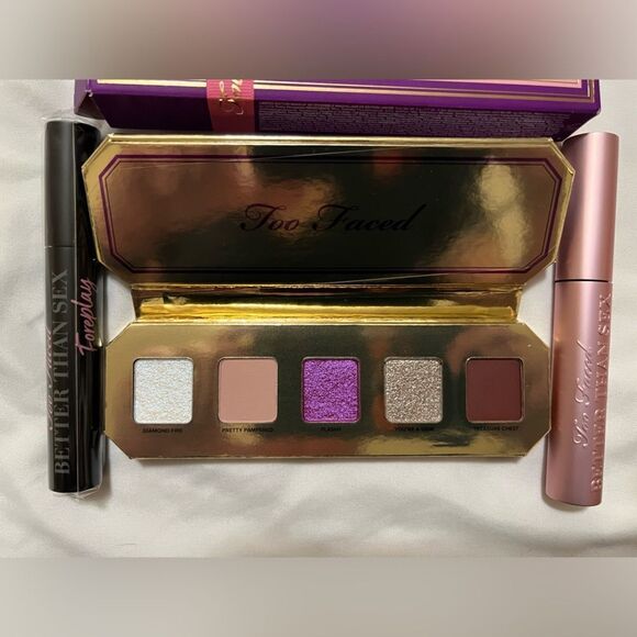 Too Faced You're A Gem Eyeshadow Palette and 2 Piece Mascara and Primer-NWT - Picture 12 of 14